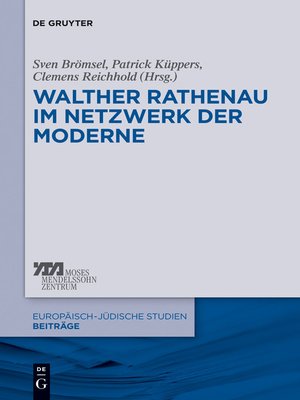 cover image of Walther Rathenau im Netzwerk der Moderne